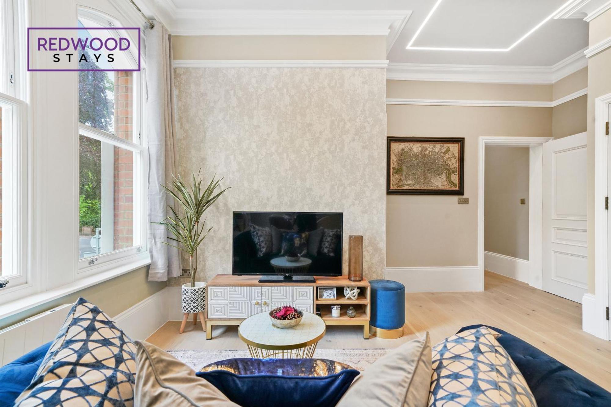 Top Quality 2 Bed 1 Bath Apartments For Contractors By Redwood Stays Reading Luaran gambar