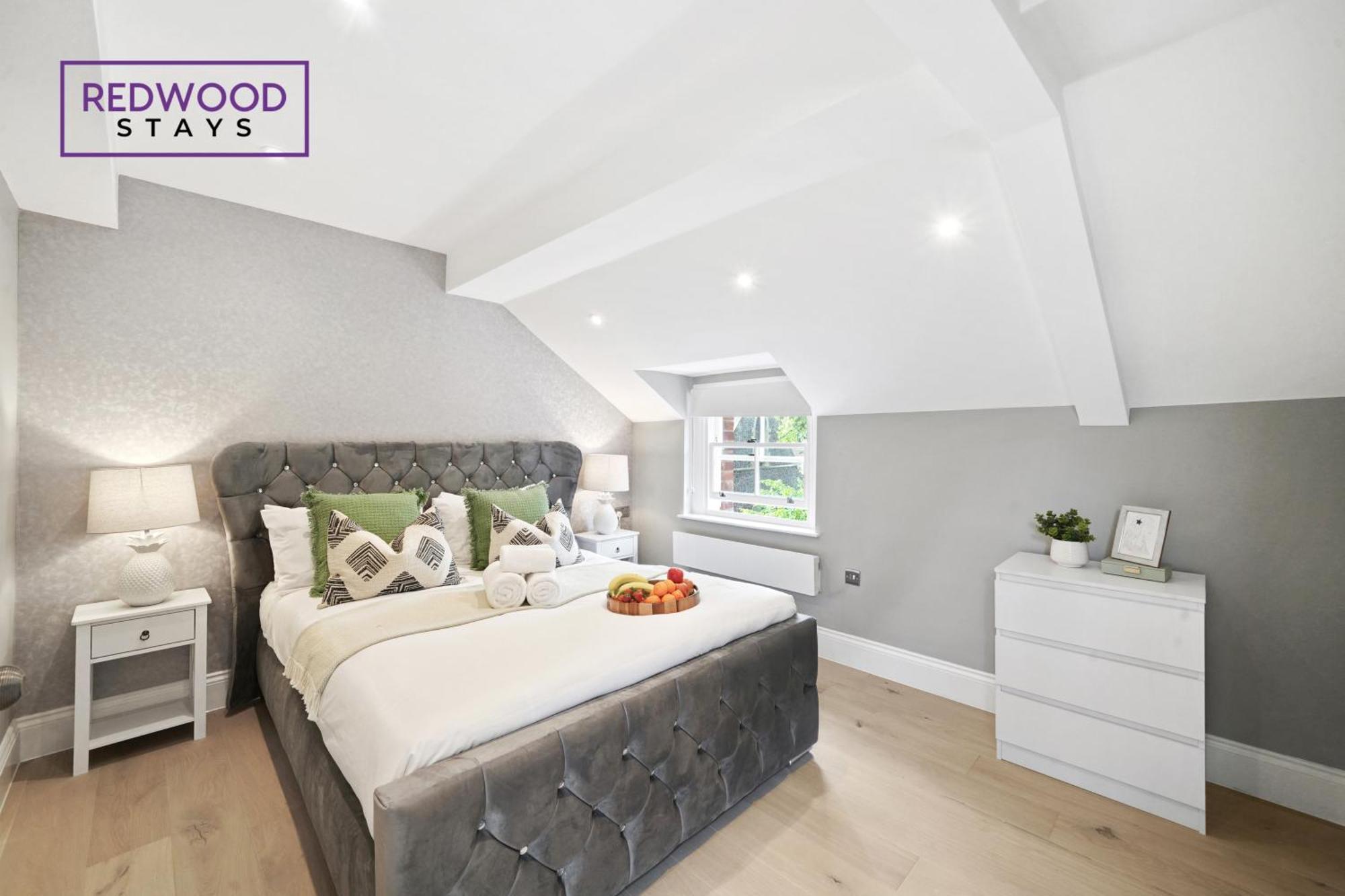 Top Quality 2 Bed 1 Bath Apartments For Contractors By Redwood Stays Reading Luaran gambar