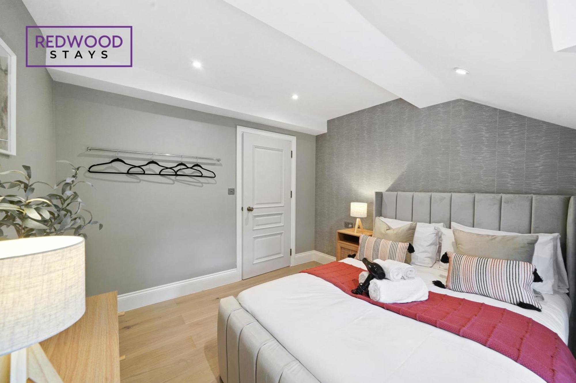 Top Quality 2 Bed 1 Bath Apartments For Contractors By Redwood Stays Reading Luaran gambar